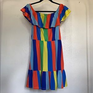 ASOS off the shoulder sun dress